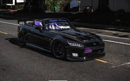 2001 Honda S2000 Purple Dream: Air Suspension Show Car Built Over Years
