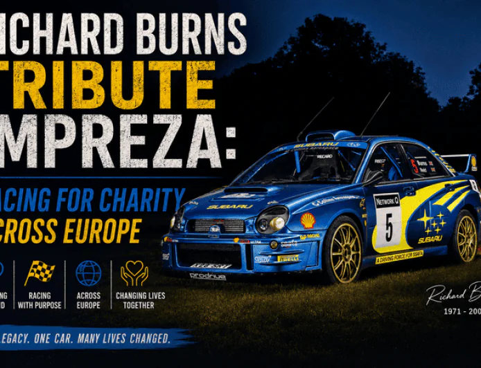 Richard Burns Tribute Impreza: Racing for Charity Across Europe