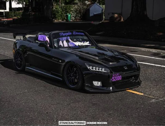 2001 Honda S2000 Purple Dream: Air Suspension Show Car Built Over Years