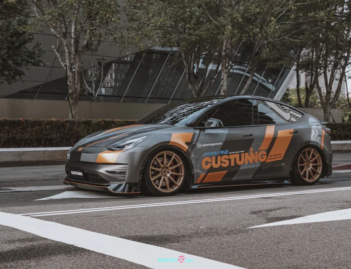 2024 Tesla Model Y Notos: CUSTUNING's Complete EV Performance Build