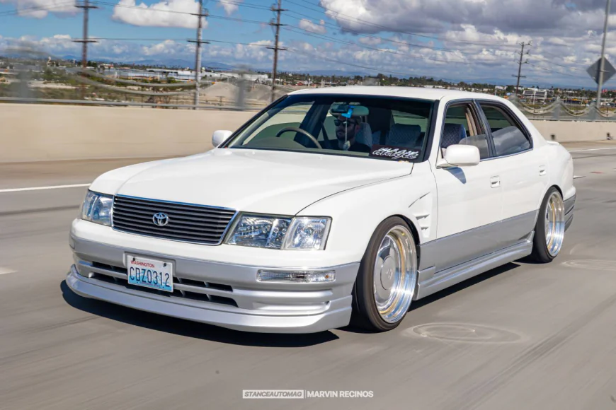 1995 Toyota Celsior: SpaceX Welder Imports Grandma-Spec VIP Dream