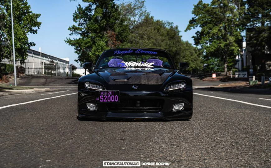 2001 Honda S2000 Purple Dream: Air Suspension Show Car Built Over Years