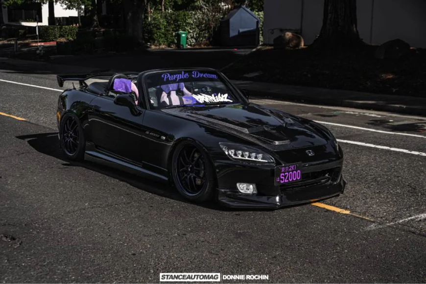 2001 Honda S2000 Purple Dream: Air Suspension Show Car Built Over Years