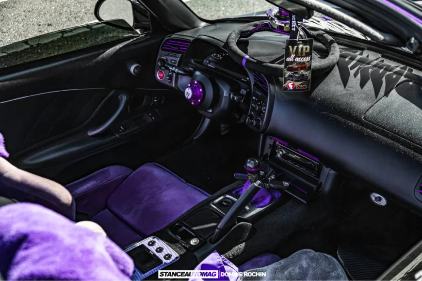 2001 Honda S2000 Purple Dream: Air Suspension Show Car Built Over Years