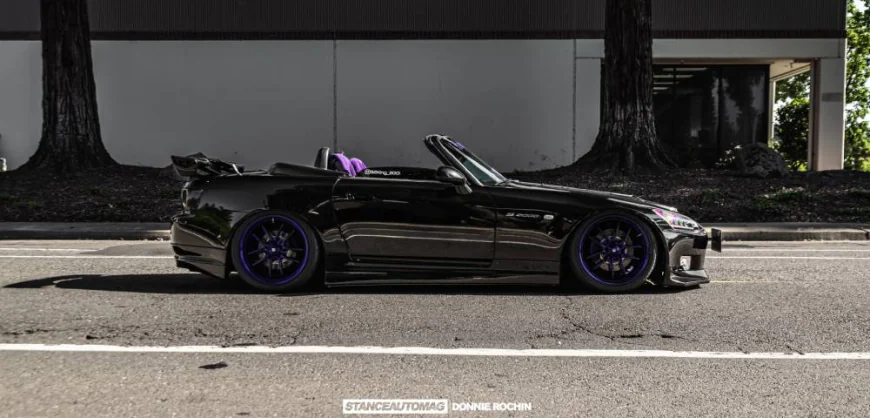 2001 Honda S2000 Purple Dream: Air Suspension Show Car Built Over Years