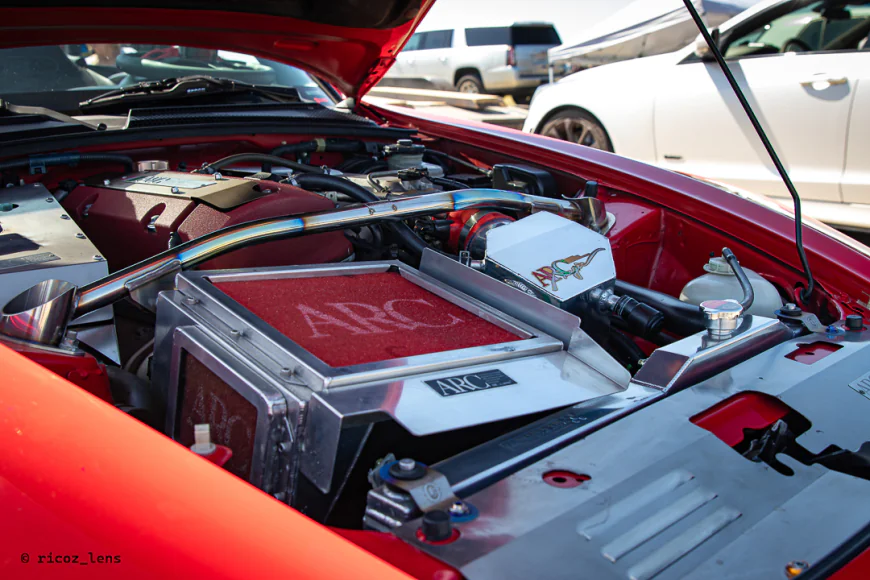 2007 Honda S2000 build with Spoon Sports wheels carbon fiber aero and JDM racing parts engine bay