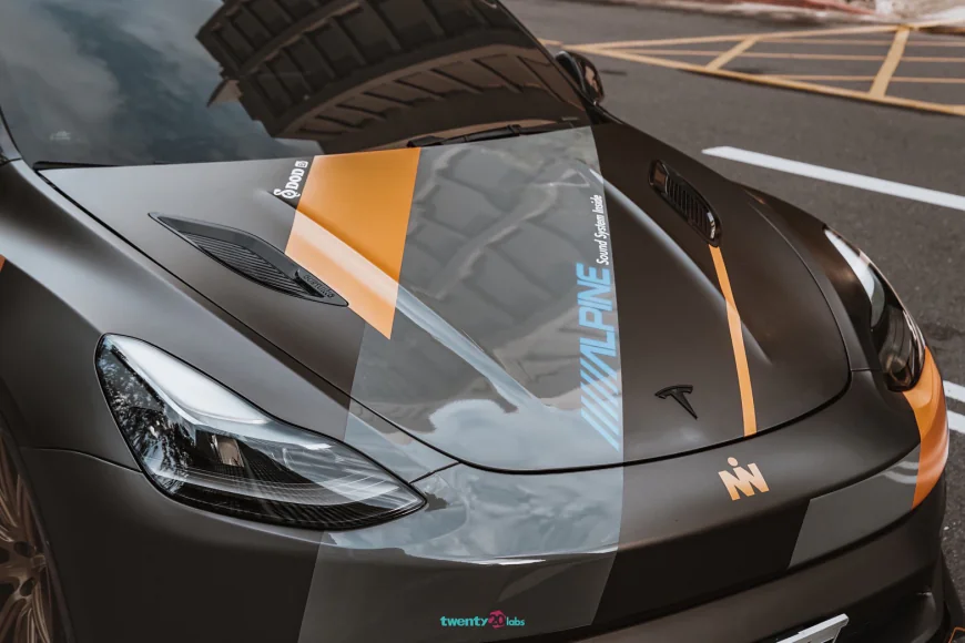 2024 Tesla Model Y Notos: CUSTUNING's Complete EV Performance Build