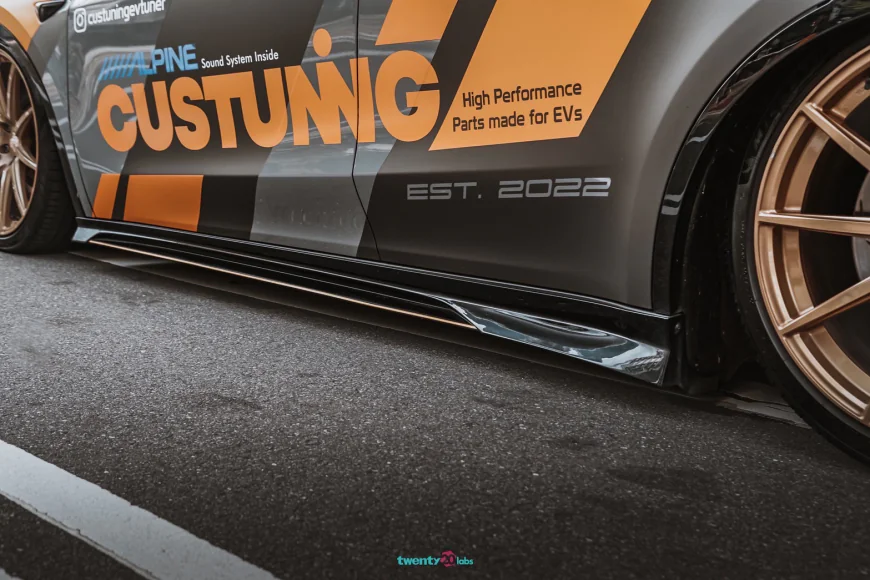 2024 Tesla Model Y Notos: CUSTUNING's Complete EV Performance Build
