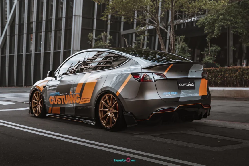2024 Tesla Model Y Notos: CUSTUNING's Complete EV Performance Build