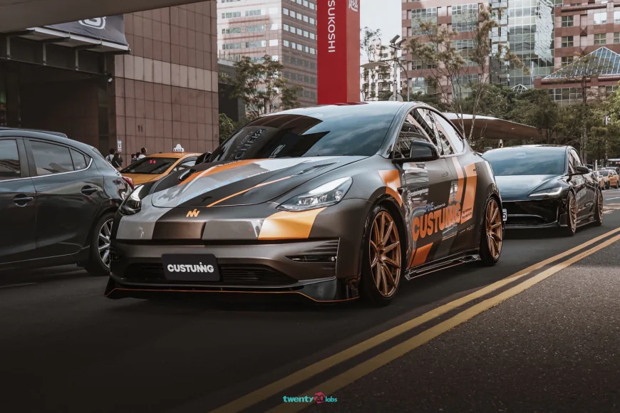 2024 Tesla Model Y Notos: CUSTUNING's Complete EV Performance Build