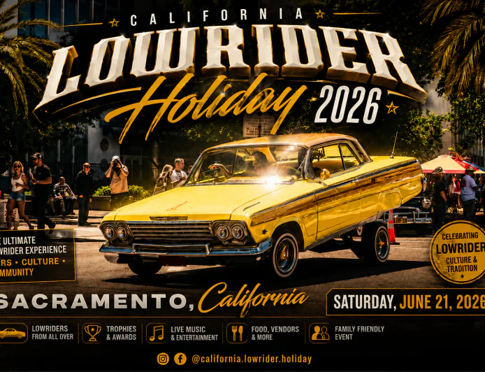 California Lowrider Holiday 2026 Rolling Through History on Sacramento's Capitol Mall