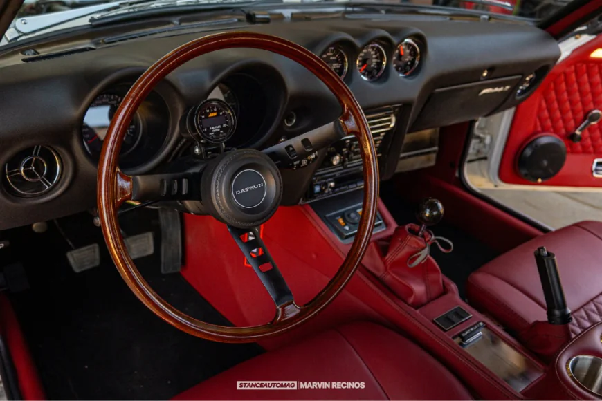 1972 Datsun 240Z Build: Kilimanjaro White L28 Stroker with Chip Foose Approval