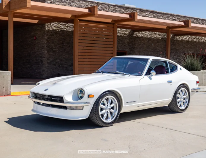 1972 Datsun 240Z Build: Kilimanjaro White L28 Stroker with Chip Foose Approval
