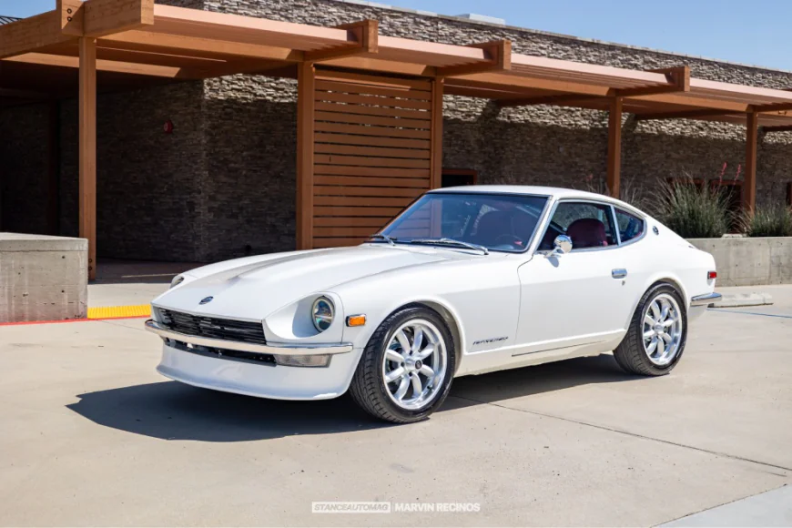 1972 Datsun 240Z Build: Kilimanjaro White L28 Stroker with Chip Foose Approval