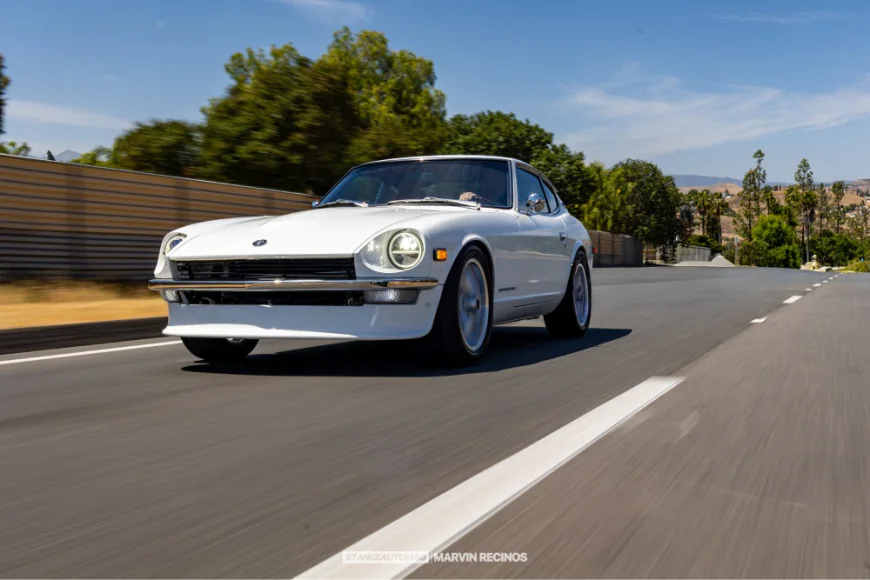 1972 Datsun 240Z Build: Kilimanjaro White L28 Stroker with Chip Foose Approval