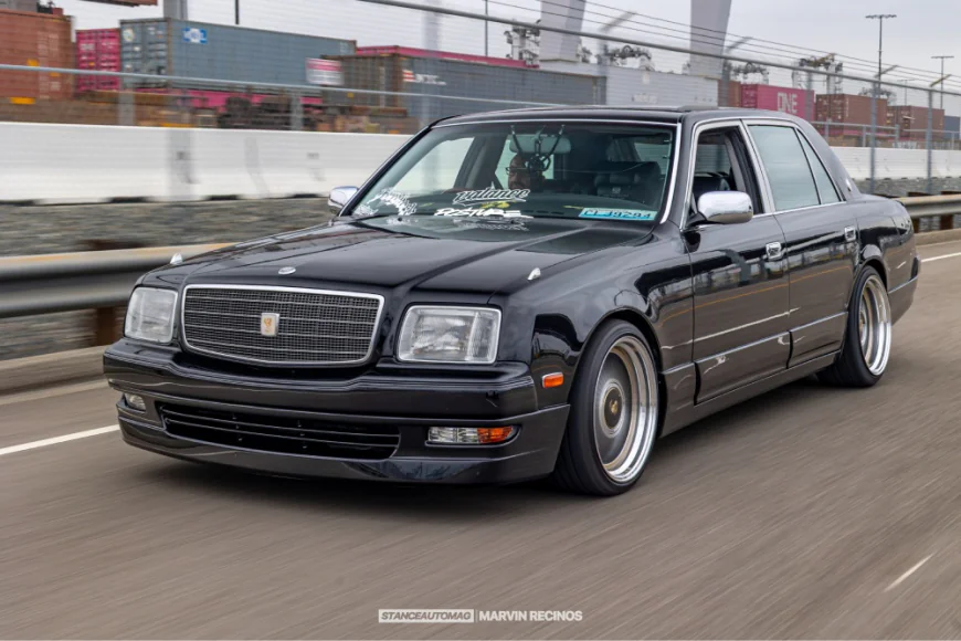 1998 Toyota Century Build: Rare Luxury VIP Car Slammed in California