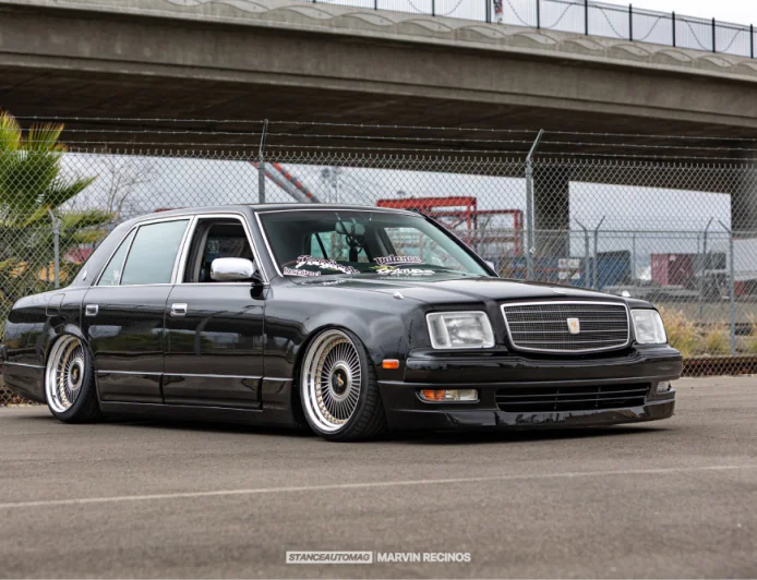 1998 Toyota Century Build: Rare Luxury VIP Car Slammed in California