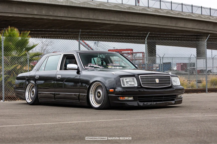 1998 Toyota Century Build: Rare Luxury VIP Car Slammed in California
