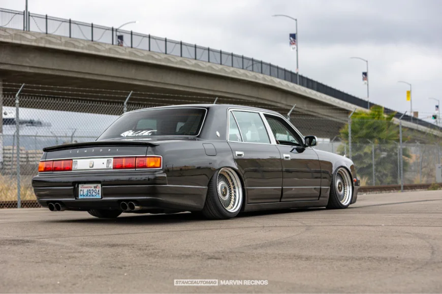 1998 Toyota Century Build: Rare Luxury VIP Car Slammed in California