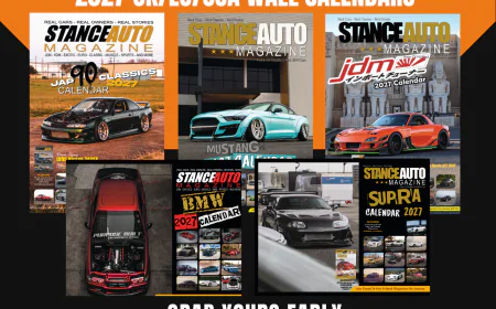 Stance Auto Magazine 2027 Car Calendars: For JDM & Modified Car Fans