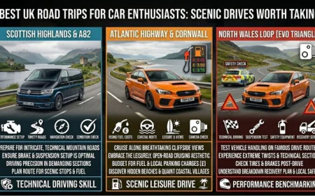 Best UK Road Trips for Car Enthusiasts: Scenic Drives Worth Taking