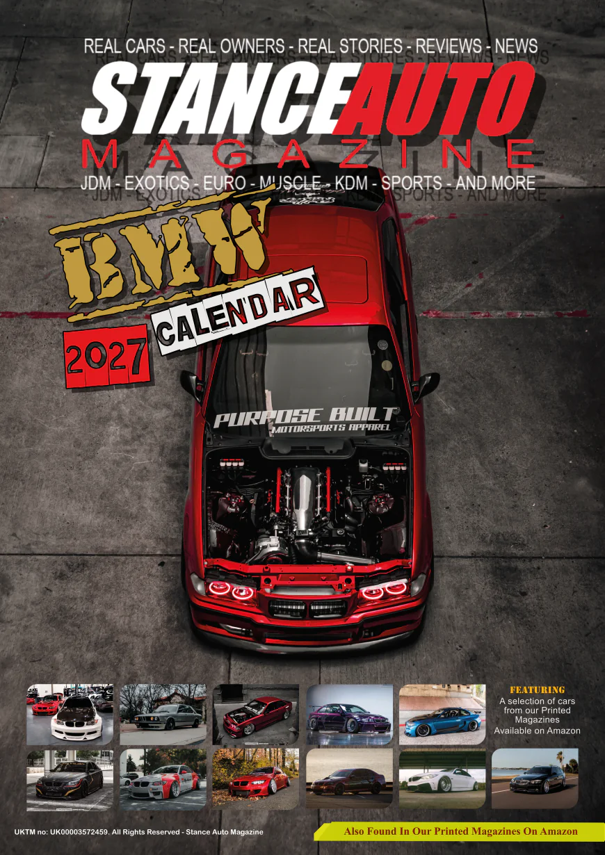 Stance Auto Magazine 2027 Car Calendars: For JDM & Modified Car Fans