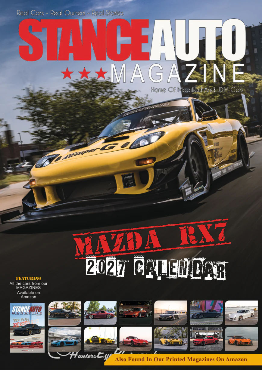 Stance Auto Magazine 2027 Car Calendars: For JDM & Modified Car Fans