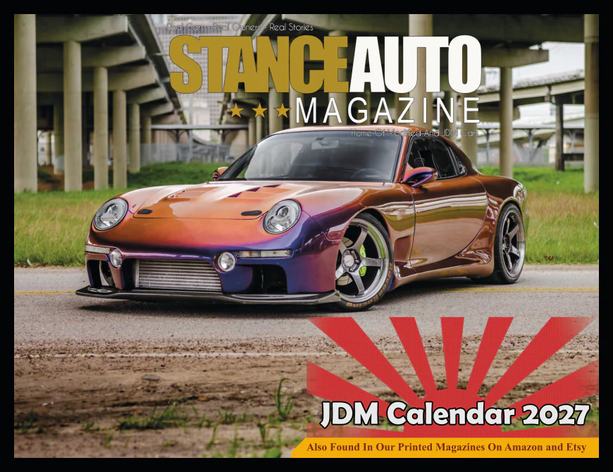 Stance Auto Magazine 2027 Car Calendars: For JDM & Modified Car Fans