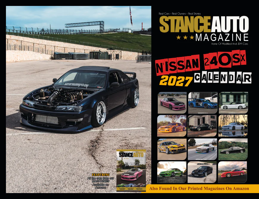 Stance Auto Magazine 2027 Car Calendars: For JDM & Modified Car Fans