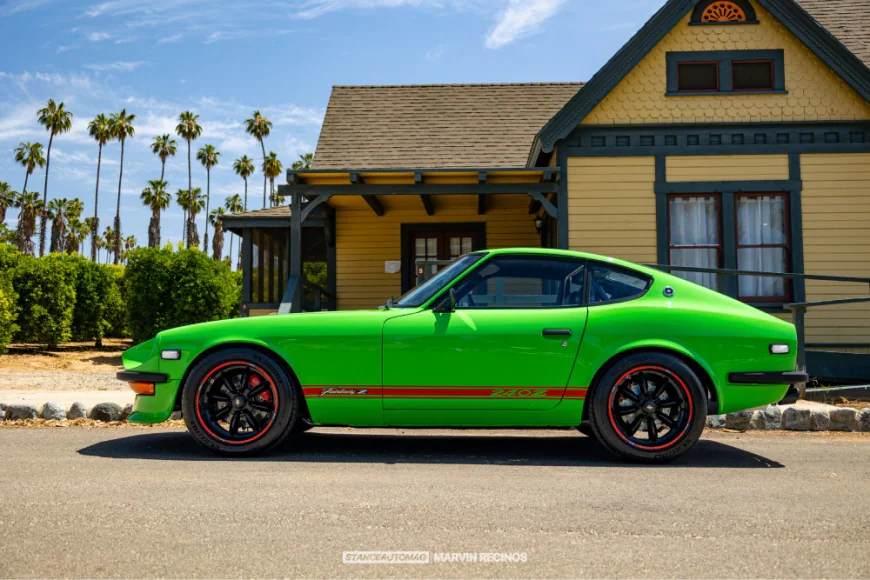 1972 Datsun 240Z Build: Bold Audi Green L28 Daily Driver
