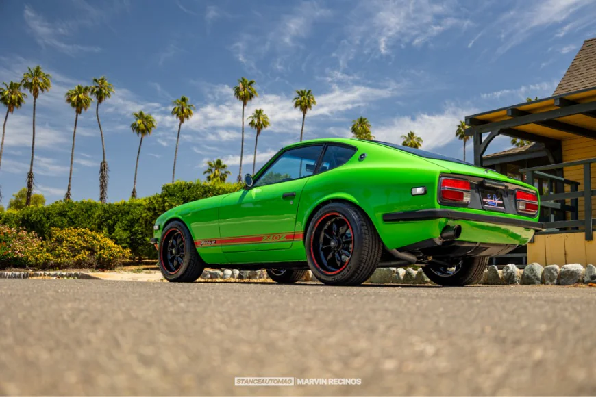 1972 Datsun 240Z Build: Bold Audi Green L28 Daily Driver
