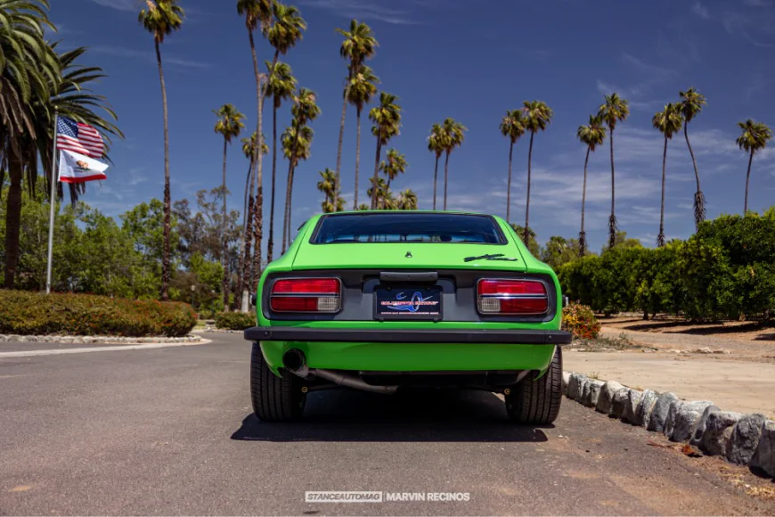 1972 Datsun 240Z Build: Bold Audi Green L28 Daily Driver