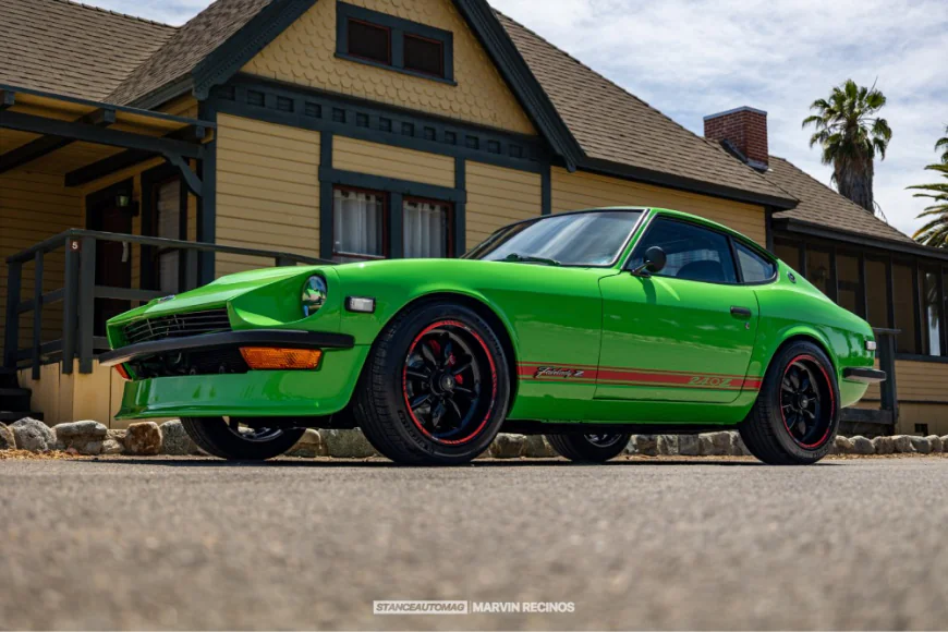 1972 Datsun 240Z Build: Bold Audi Green L28 Daily Driver