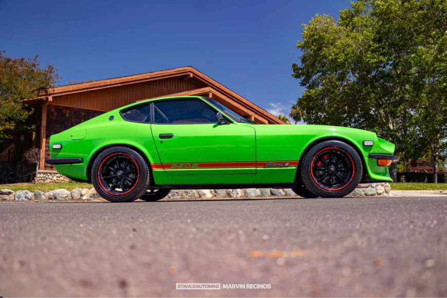 1972 Datsun 240Z Build: Bold Audi Green L28 Daily Driver