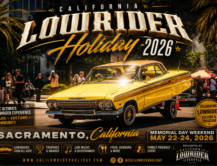 California Lowrider Holiday 2026 Rolling Through History on Sacramento's Capitol Mall
