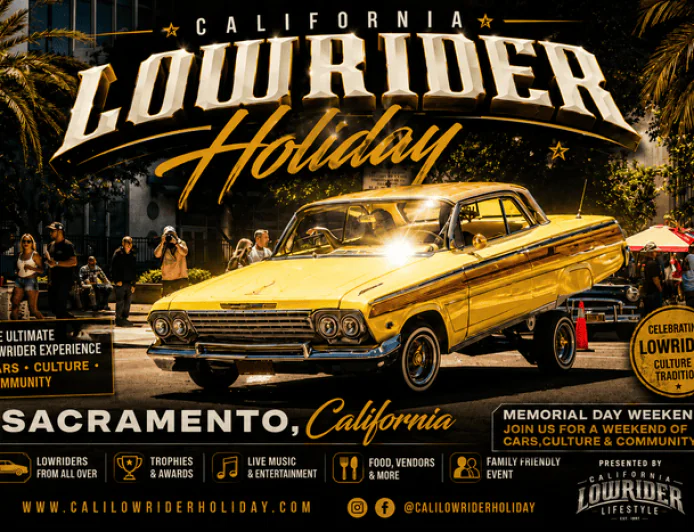 California Lowrider Holiday 2026 Rolling Through History on Sacramento's Capitol Mall