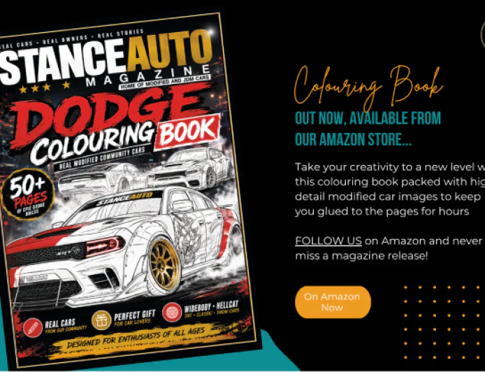 Stance Auto Magazine Dodge Colouring Book: 52 High-Detail Modified & Themed Dodge Designs