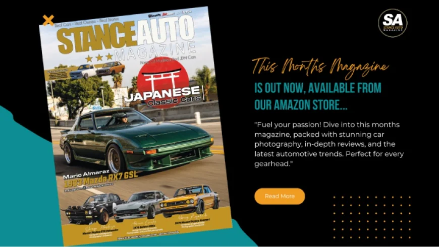 Stance Auto Magazine Japanese Classic Cars Vol 2 Magazine: Modified Japanese Classic JDM Cars