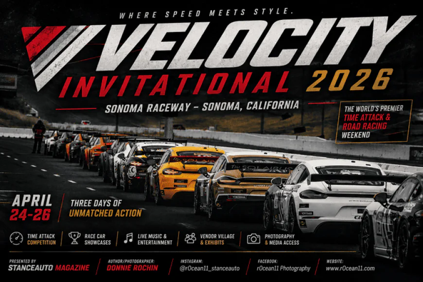 Velocity Invitational 2026 — Where Automotive History Comes Alive at Sonoma Raceway