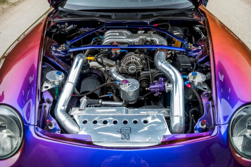 Michael Skarakis  - 1994 Mazda Rx-7 R2 Rotary Xecret 7 Shop Car