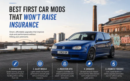 Best First Car Mods That Won’t Raise Insurance