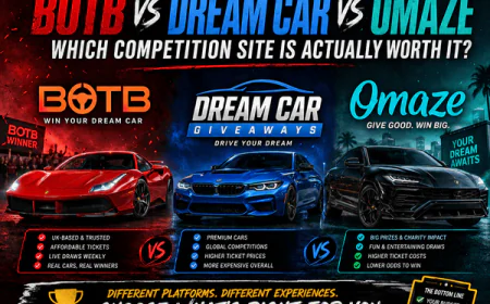 BOTB vs Dream Car Giveaways vs Omaze: Which Is Actually Worth Your Money?