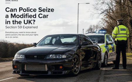 Can Police Seize a Modified Car in the UK? Section 59 Explained
