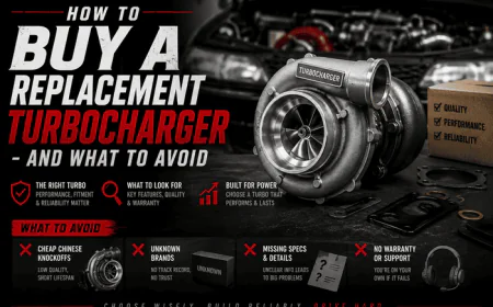 How to Buy a Replacement Turbocharger and What to Avoid