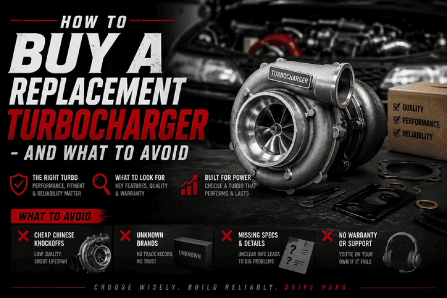 How to Buy a Replacement Turbocharger and What to Avoid