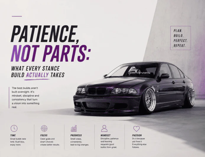 Patience, Not Parts: What Every Stance Build Actually Takes