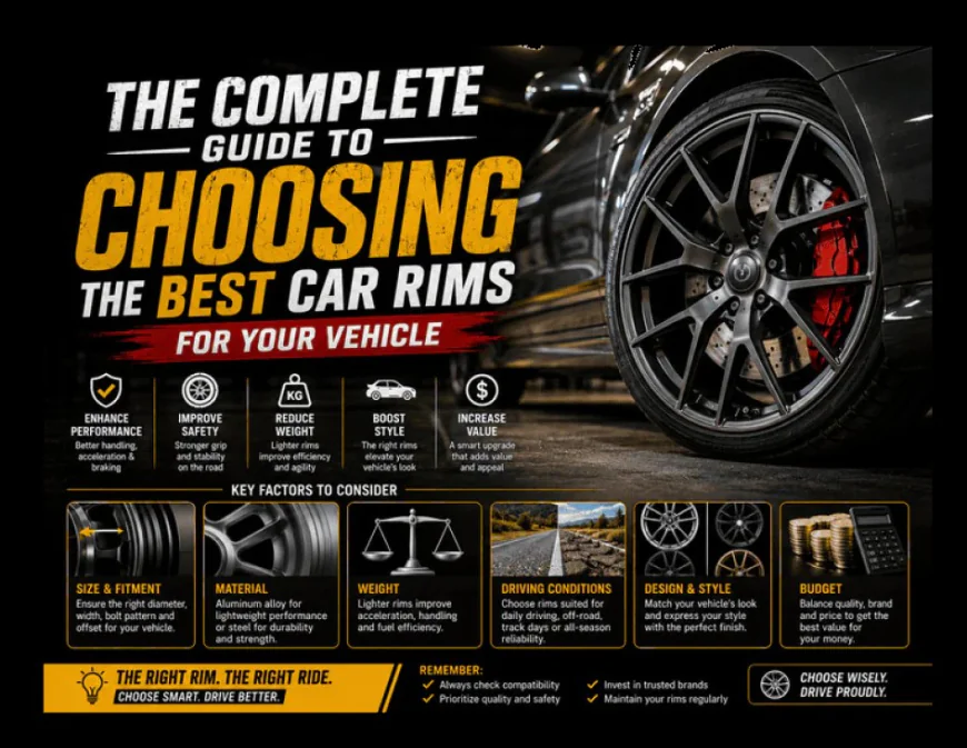 Car Rims Guide: How to Choose the Best Wheels for Your Vehicle