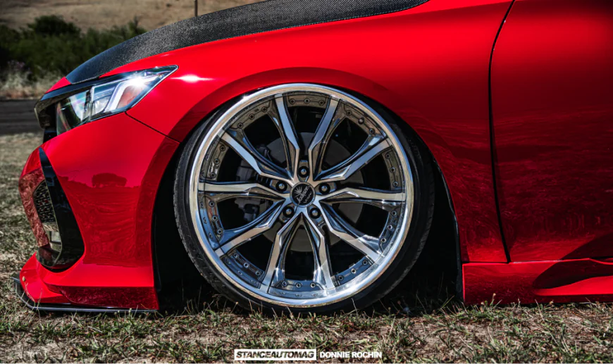 2021 Honda Accord Sport Special Edition with air suspension and Weds Verae wheels