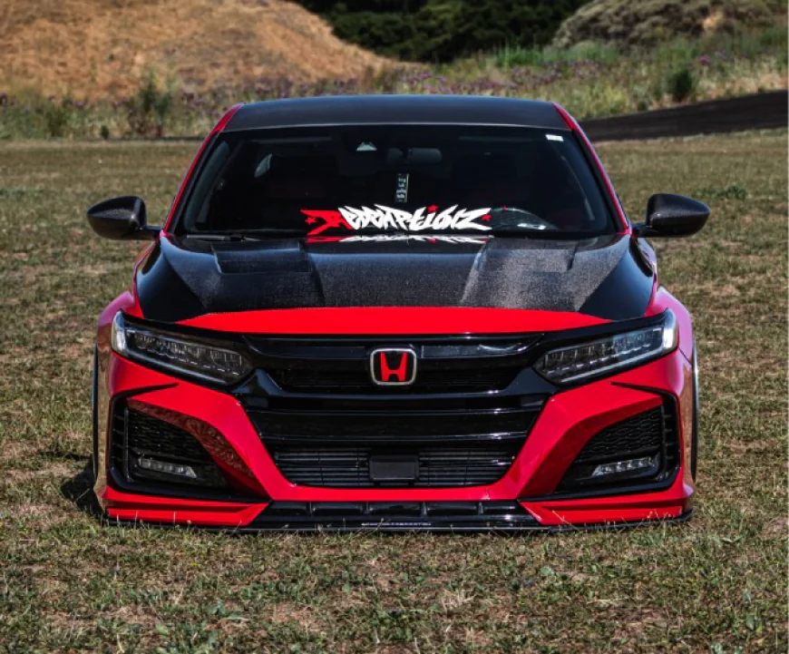 2021 Honda Accord Sport Special Edition with air suspension and Weds Verae wheels