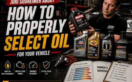 How to Properly Select Oil for Your Vehicle